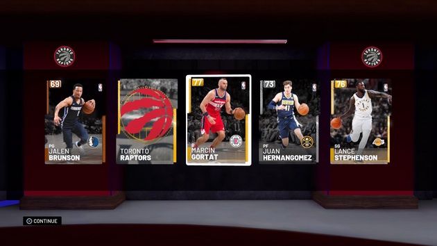 NBA 2K19 - karty