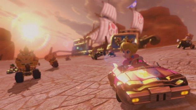 Mario Kart 8 screen