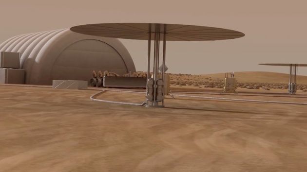 Mars reaktor w bazie