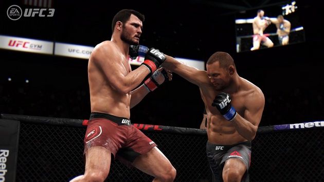 EA Sports UFC 3 - cios w głowę