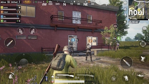 PUBG Mobile screen