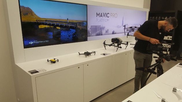 DJI drony