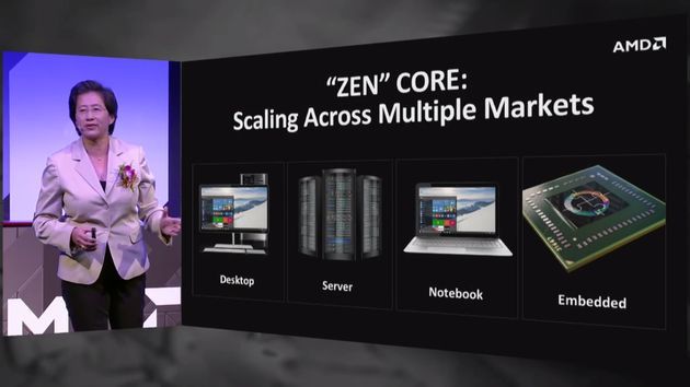 Lisa Su - prezentacja procesora AMD Summit Ridge Zen