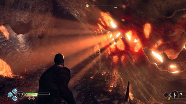 God of War - zabawa światłem