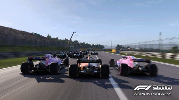 F1 2018 screen