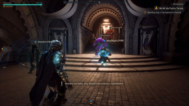 Anthem - platforma startowa