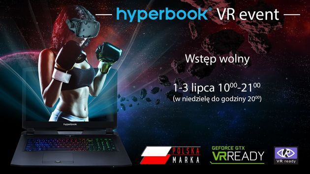 Hyperbook VR Ready Event 2.0