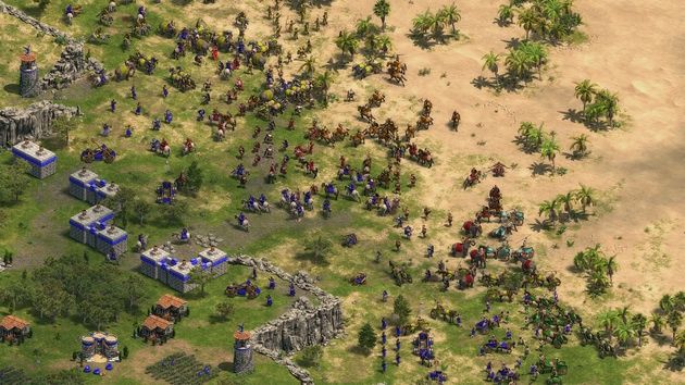 Age of Empires: Definitive Edition - bitwa pod miastem