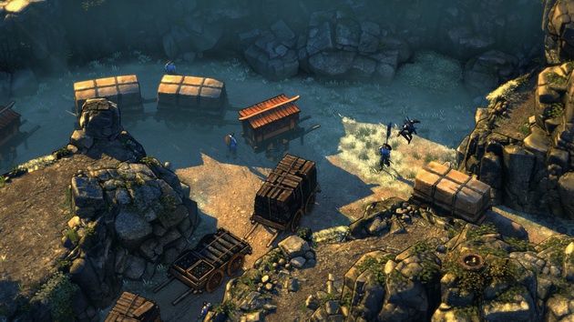 Shadow Tactics - skok ninja