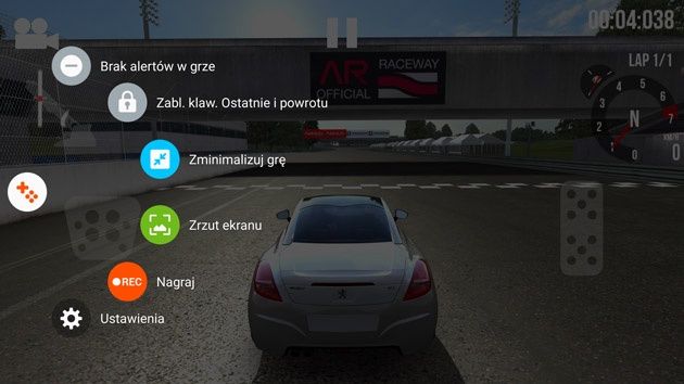 Samsung Game Tools - nagrywanie filmu z gry