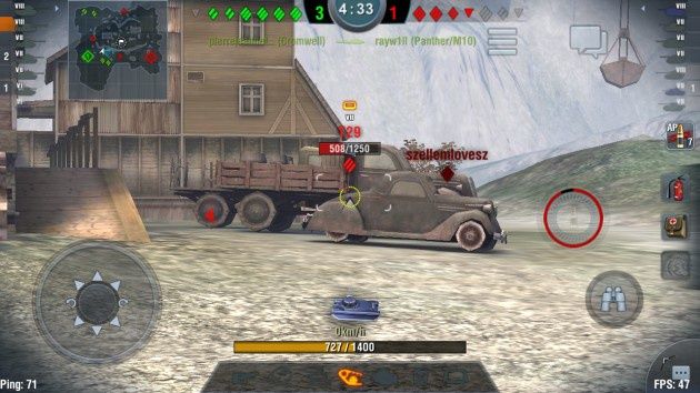 World of Tanks: Blitz – namierzanie