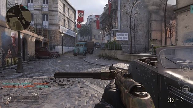 Call of Duty: WWII The Resistance DLC - mapa Occupation