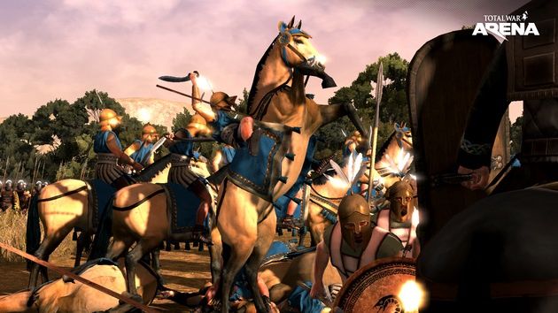 Total War: Arena - atak konnicy