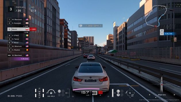 Gran Turismo Sport - tor miejski