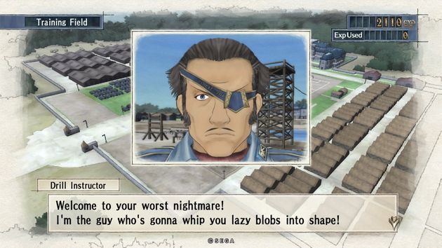 Valkyria Chronicles Remastered - okienkowe dialogi
