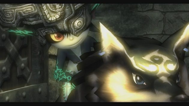 The Legend of Zelda: Twilight Princess HD - midna i wilk