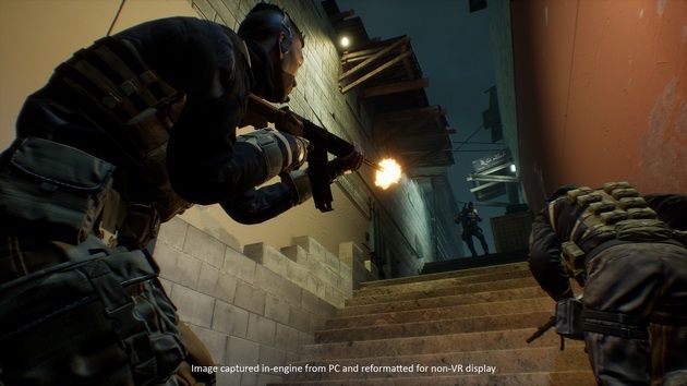 Firewall: Zero Hour - walka na schodach