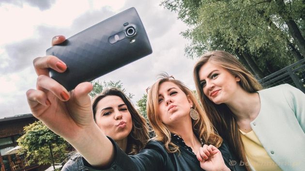 LG G4 selfie