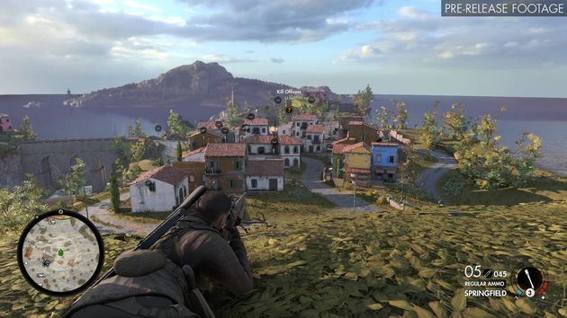 Sniper Elite 4 - celowanie