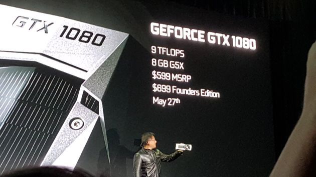 Nvidia GeForce GTX 1080 - specyfikacja