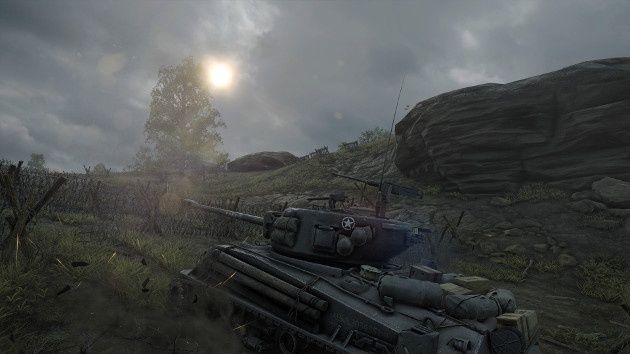 World of Tanks 4K screen Fury