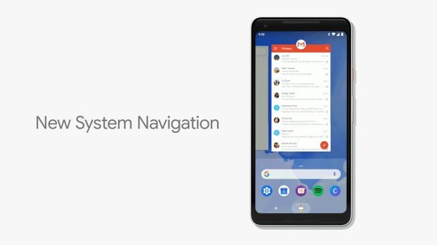 Android P nowy interfejs