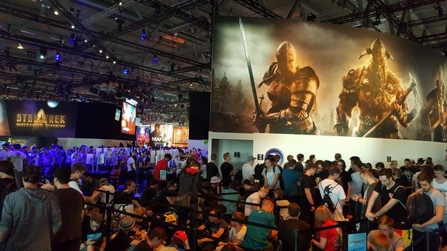 Gamescom 2016 - kolejki do For Honor