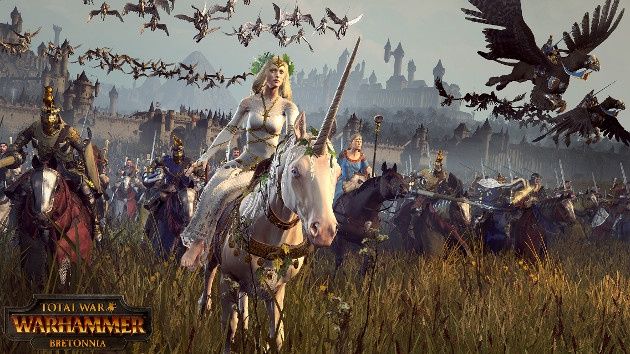 Total War: Warhammer Bretonia dama