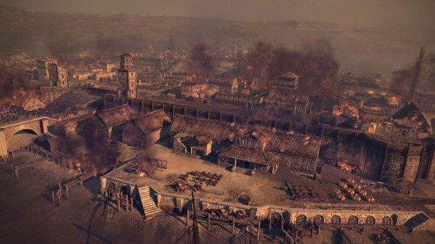 Total War: Attila - miasto po bitwie