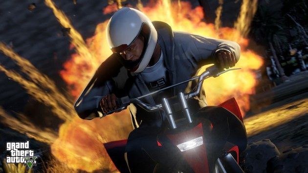 GTA V wybuch