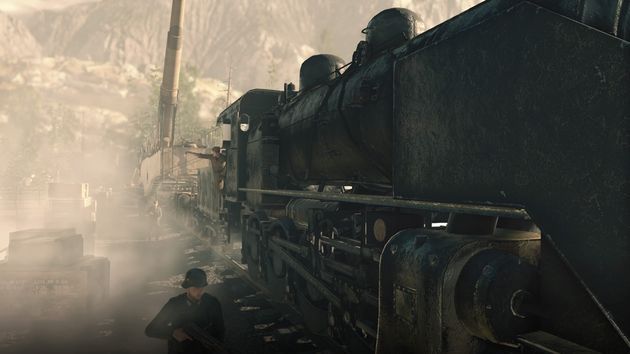 Sniper Elite 4 - działo kolejowe