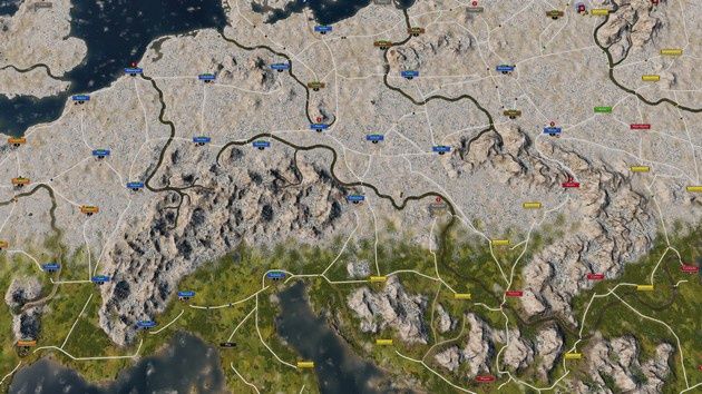 Grand Ages: Medieval mapa