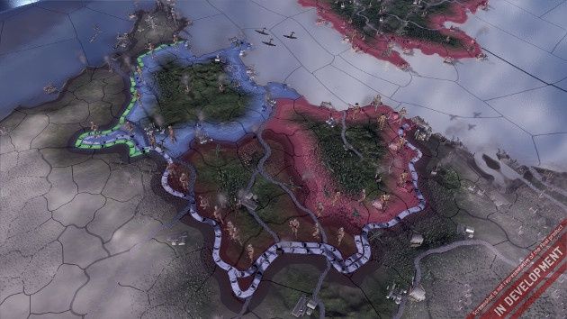Hearts of Iron 4 screen
