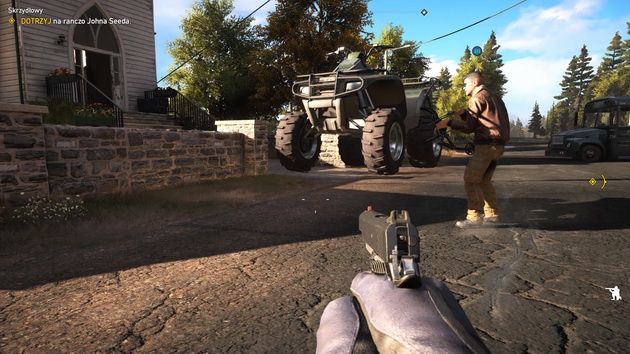Far Cry 5 - lewitujący quad