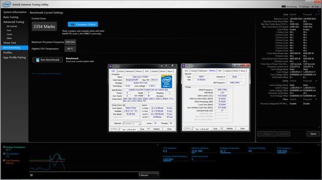 Intel Core i7-6950X - Intel XTU