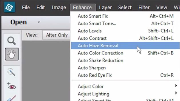 Adobe Photoshop Elements 14 Dehaze