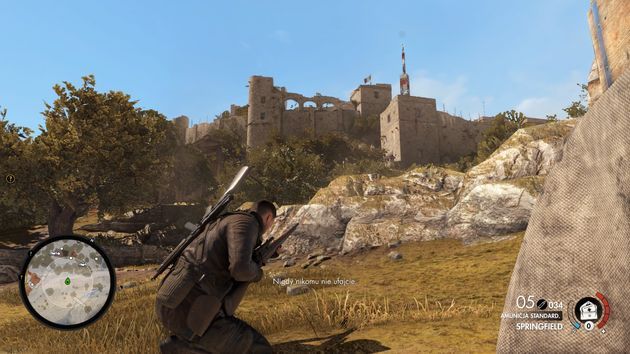 Sniper Elite 4 - w drodze do opactwa