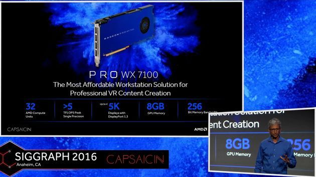 AMD Radeon WX 7100 karta graficzna