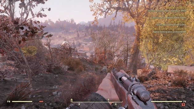 Fallout 76 - przeczesywanie okolicy