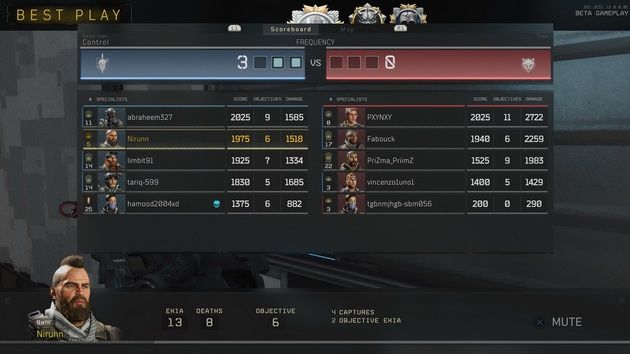 Call of Duty: Black Ops 4 beta - podsumowanie meczu