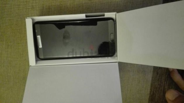 Galaxy S7 Edge front przeciek