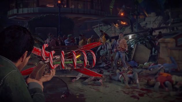 Dead Rising 4 - broń strzelająca fajerwerkami