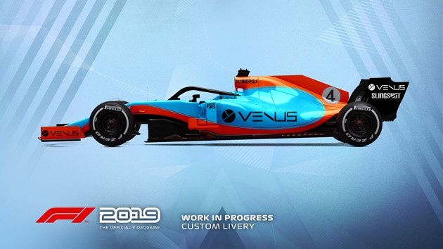 F1 2019 bolid