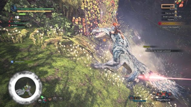 Monster Hunter: World - na potworze