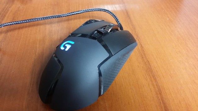 Logitech G502 Proteus Core - rzut iso