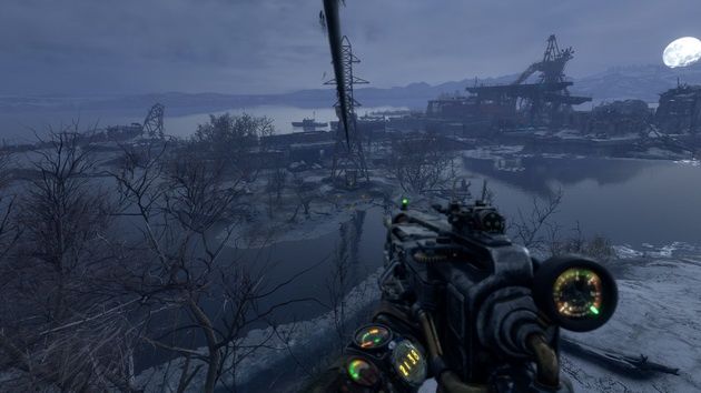 Metro Exodus - korzystanie z tyrolki