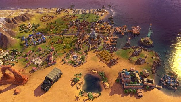 Civilization VI: Rise and Fall screen wybrzeże