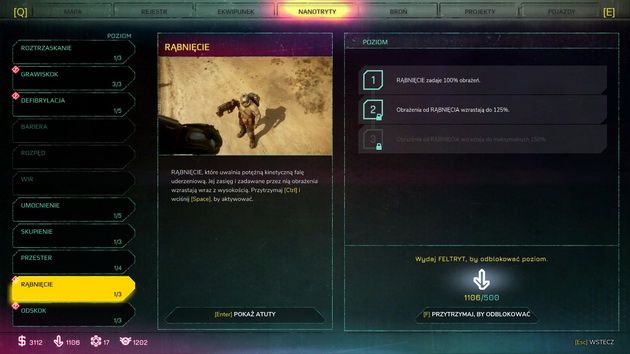 Rage 2 - rąbnięcie w menu