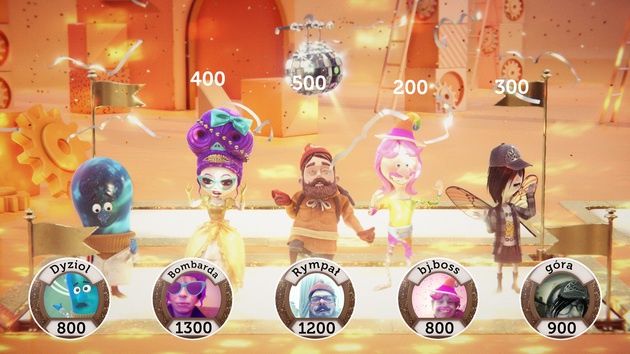 PlayLink - Wiedza to Potęga i animacja przyznawania punktów