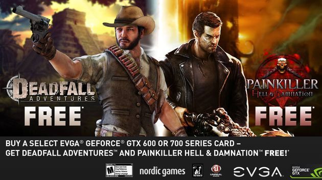 EVGA GeForce GTX 600 i 700 promocja z grami Painkiller Hell &amp; Damnation i Deadfall Adventures